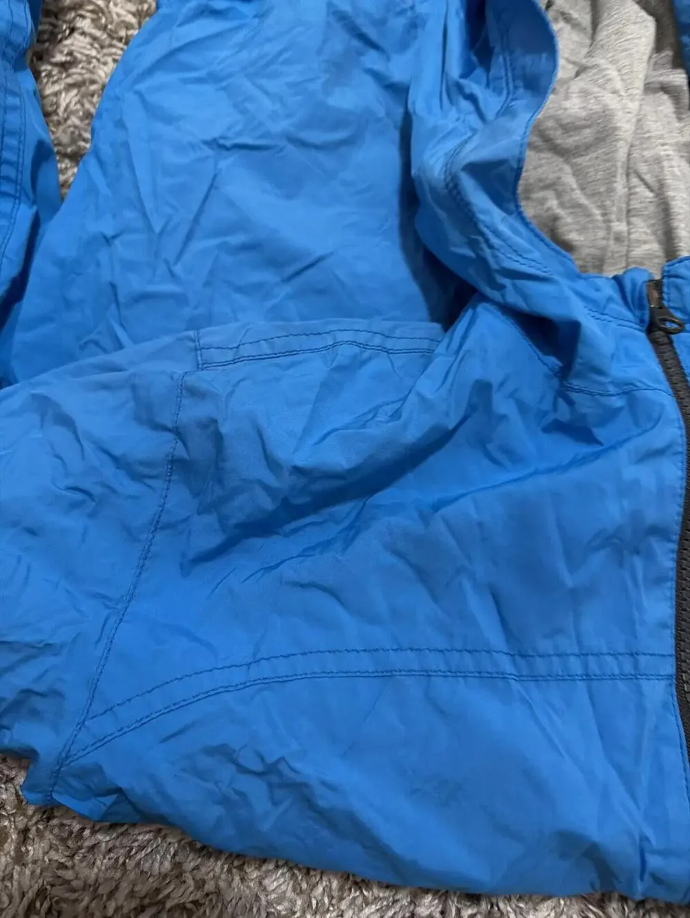 Gap Kids XXL Blue Hooded Jacket with Zipper Pockets